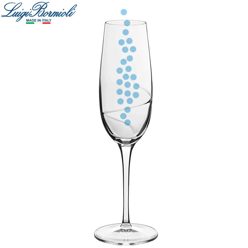 23.5 cl - Aero Calice Flute in Vetro - Set 6 Pezzi - Image 3