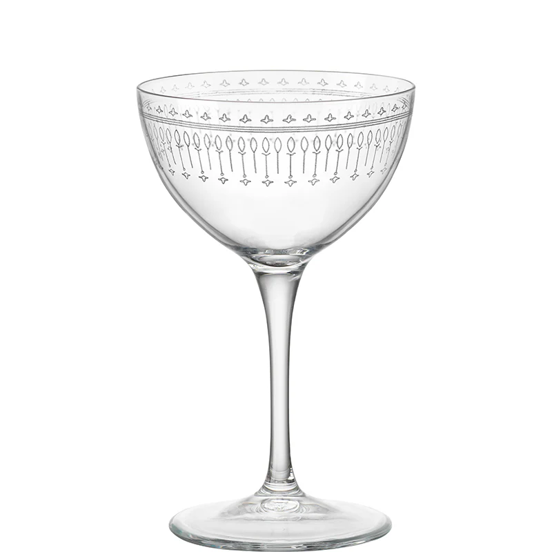 23.5 cl - Bartender Novecento Bicchiere Martini in Vetro - Set 6 Pezzi - Image 3