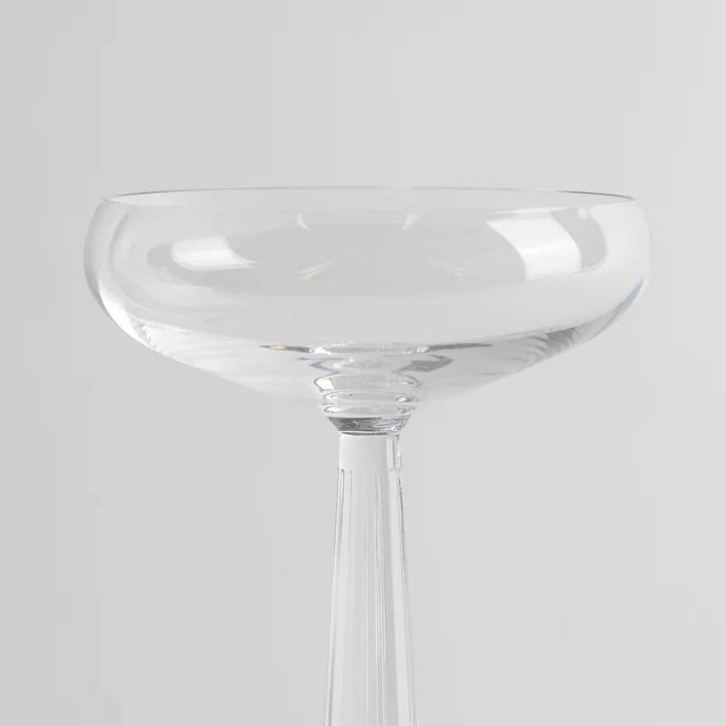 23.5 cl - Big Top Coppa Champagne in Vetro - Set 6 Pezzi - Image 3
