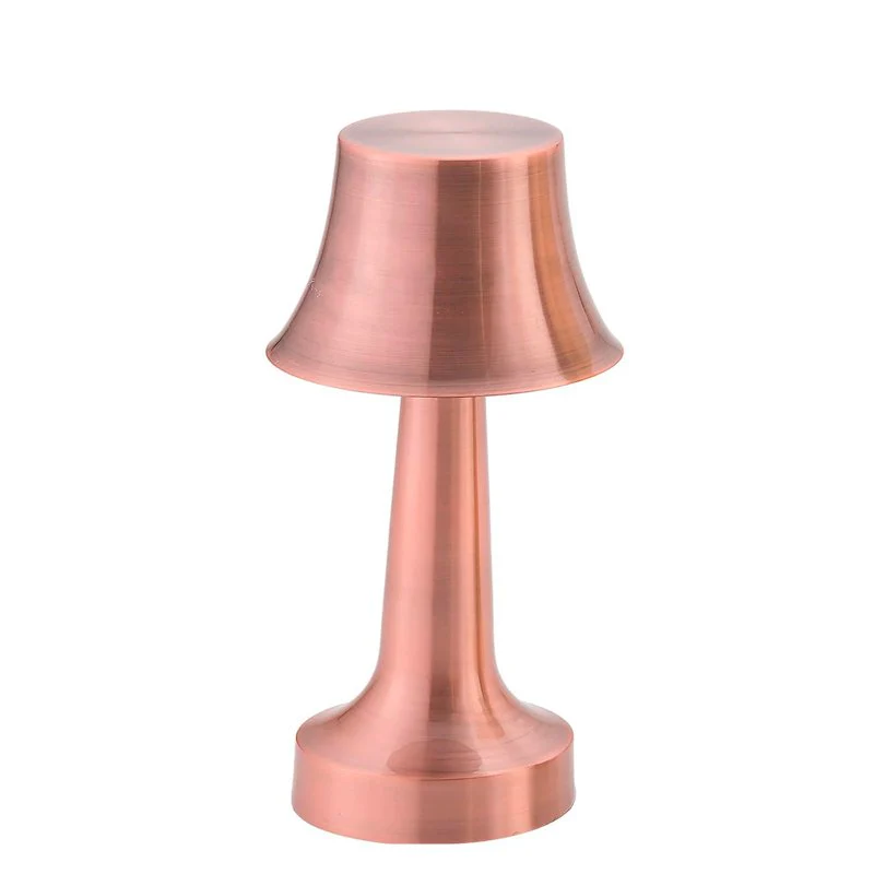 23.5 cm - Campana Lampada Da Tavolo Dimmerabile In Alluminio - Image 3
