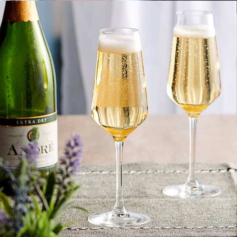 23 cl - Juliette Calice Flute in Vetro - Set 6 Pezzi - Image 2