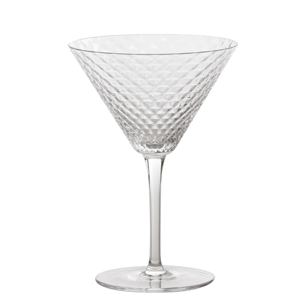 23 cl - Veneziano Mixology Bicchiere Martini in Vetro - Set 4 Pezzi - Image 3