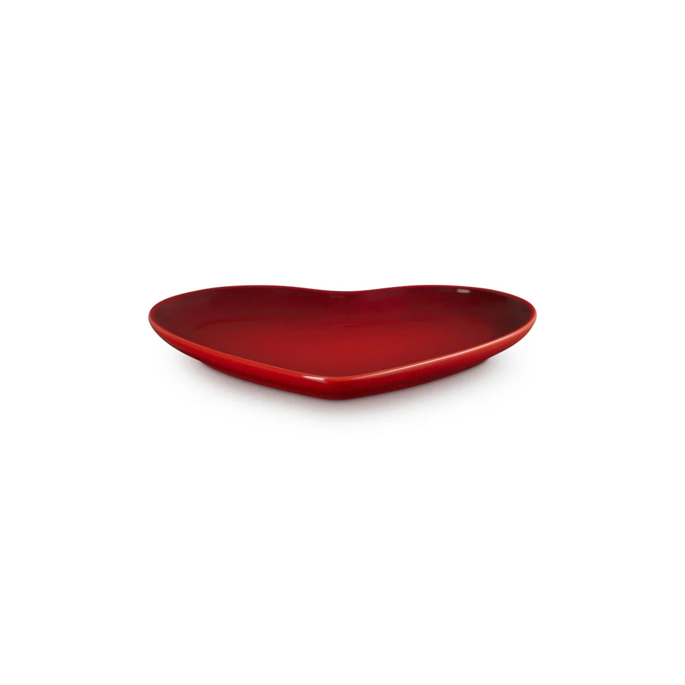 23 cm - Cuore Piatto Piano In Gres Vetrificato - Image 2