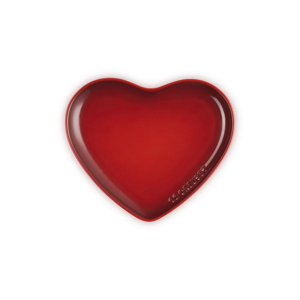 23 cm - Cuore Piatto Piano In Gres Vetrificato - Image 4