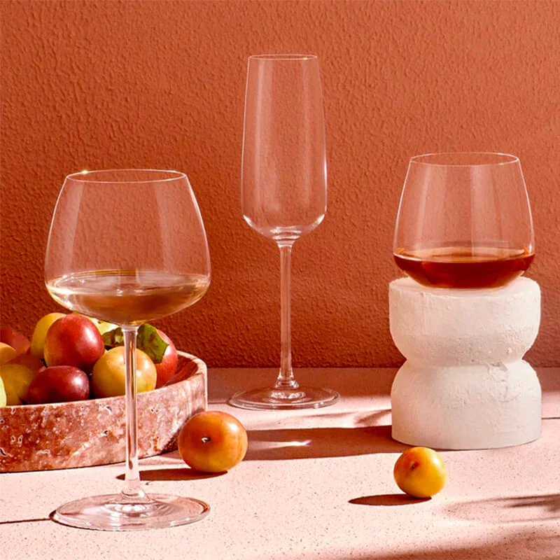 24.5 cl - Mirage Calice Vino Rosso in Vetro - Set 6 Pezzi - Image 2