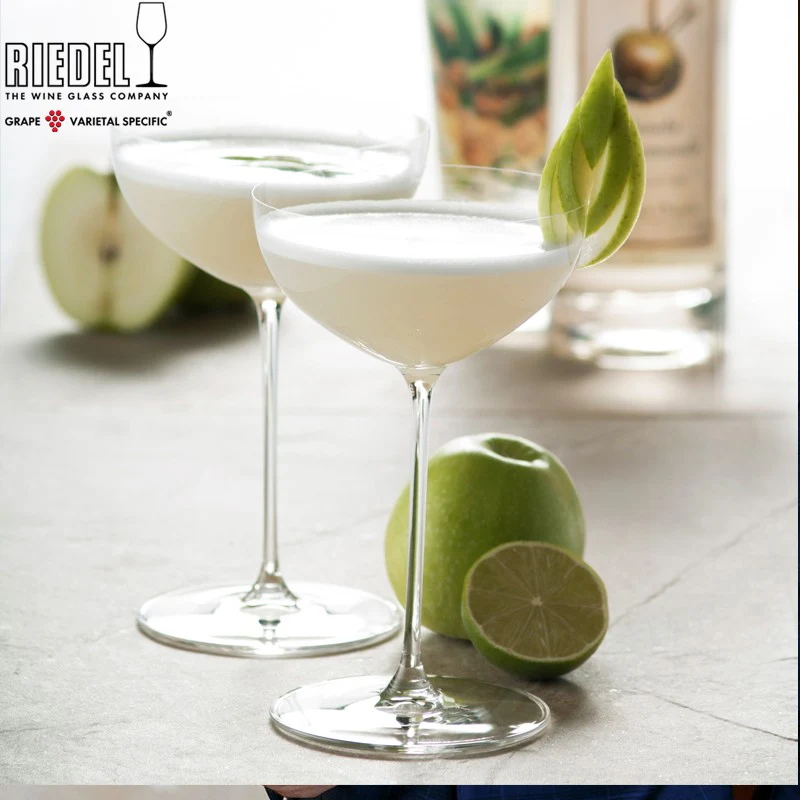 24 cl - Veritas Bicchiere Martini in Vetro Soffiato - Set 2 Pezzi - Image 2