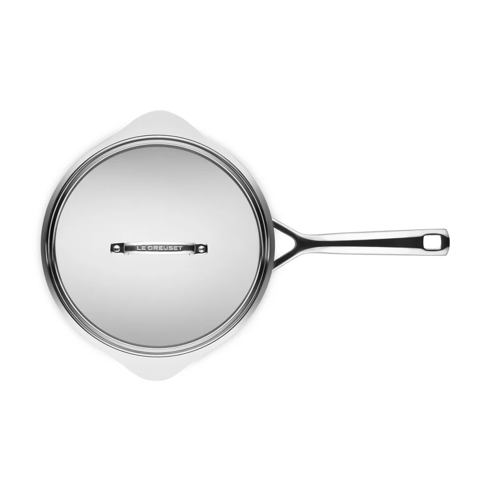 24 cm - Essential Padella Alta Dello Chef Antiaderente Con Doppio Becco In Alluminio - Image 4