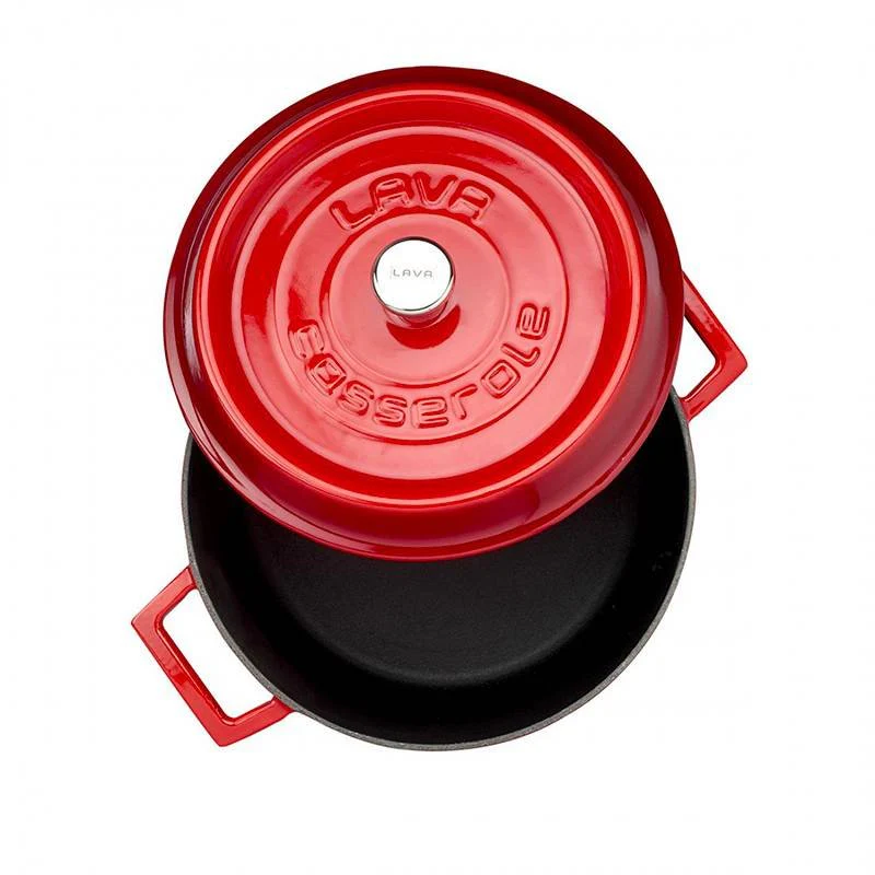 24 cm - Casseruola Rotonda In Ghisa Smaltata - Image 3