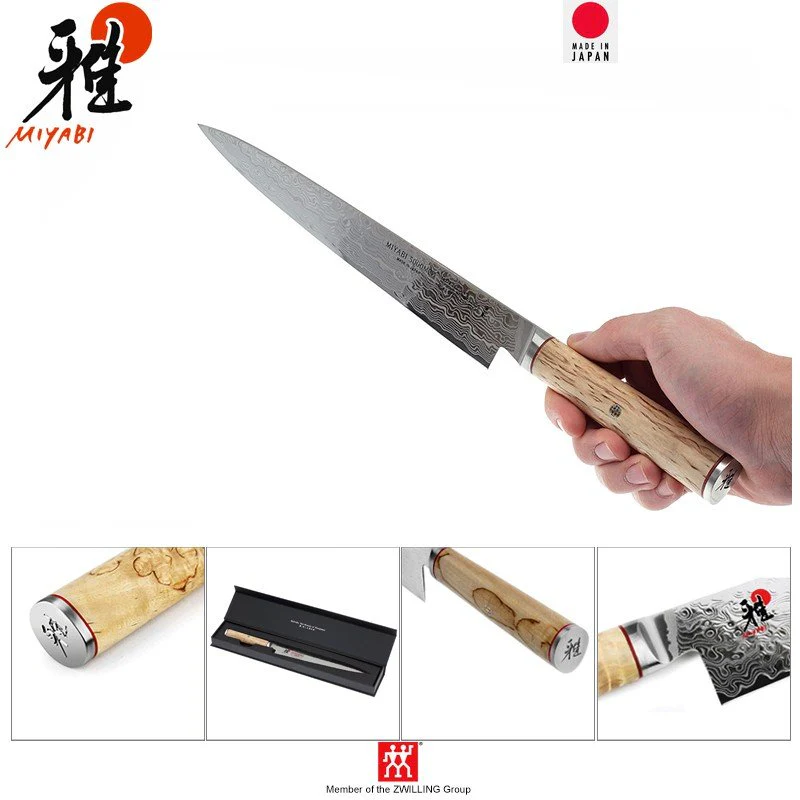 24 cm - Miyabi 5000MCD Coltello Sujihiki In Acciaio Inox - Image 2