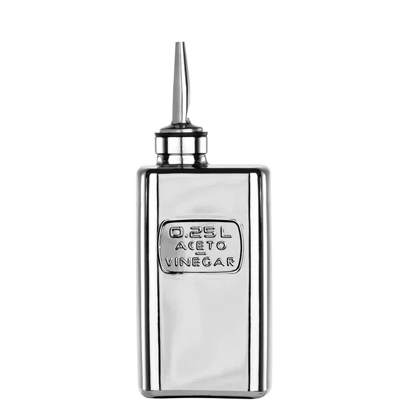 25 cl - Optima Bottiglia Aceto Con Tappo Versatore in Vetro