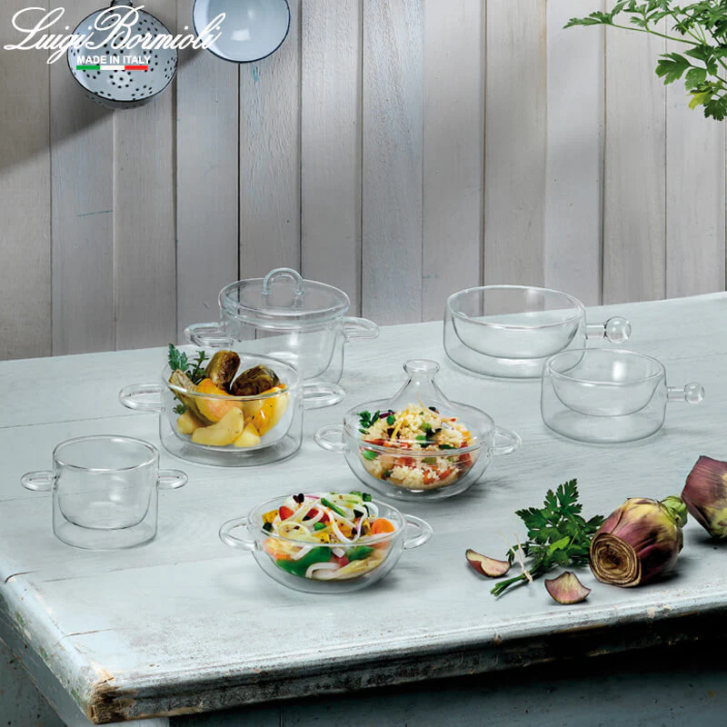 25 cl - Thermic Glass Tegamino in Vetro Borosilicato - Set 2 Pezzi - Image 3