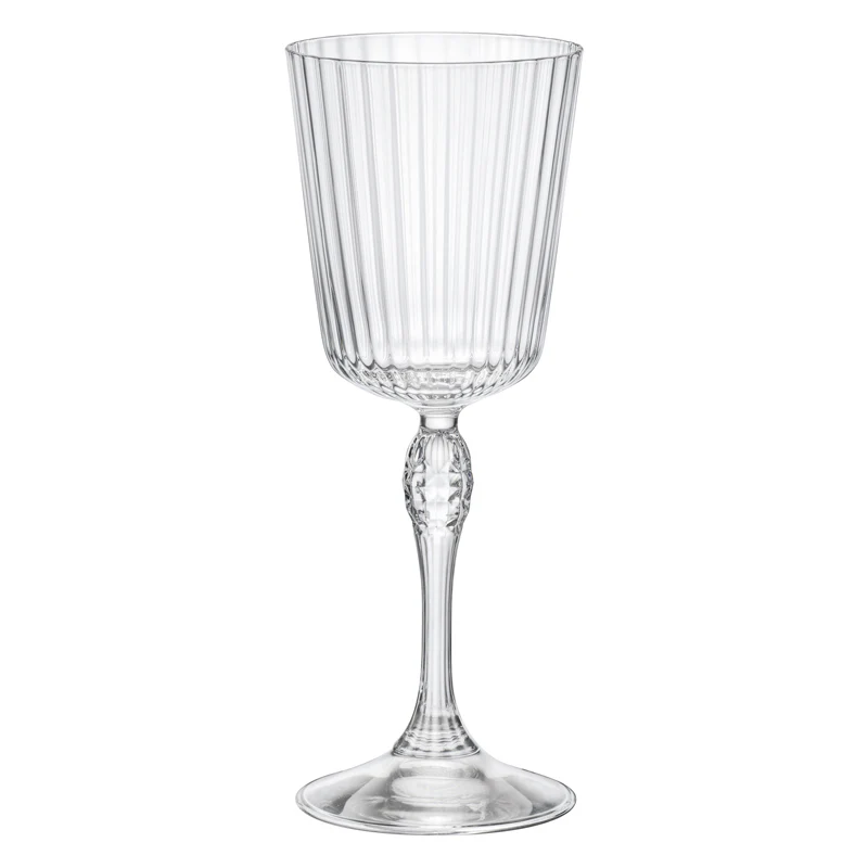 25 cl - America 20s Calice Cocktail in Vetro - Set 6 Pezzi