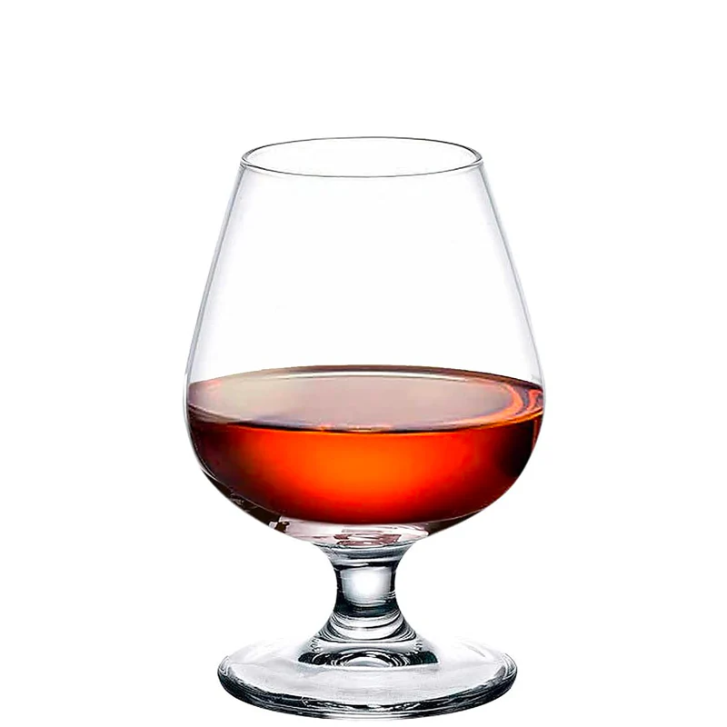 25 cl - Globo Calice cognac In Vetro - Set 12 Pz
