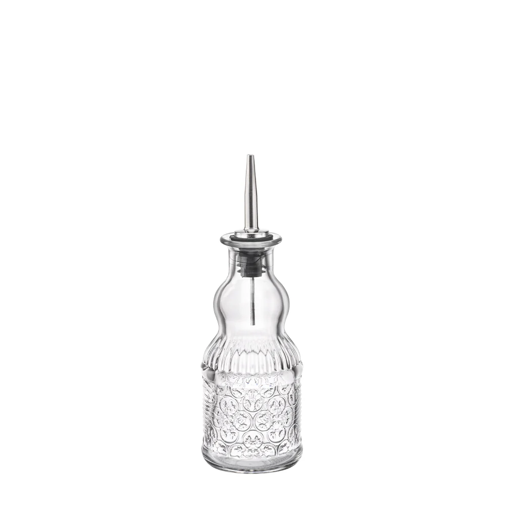 25 cl - Italian Heritage Bottiglia Con Tappo Dosatore In Vetro Set 12 Pz