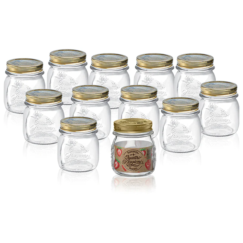 25 cl - Quattro Stagioni Vasetto - Set 12 Pz