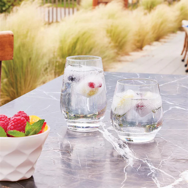 25 cl - Absoluty Bicchiere Acqua in Vetro - Set 6 Pezzi - Image 2