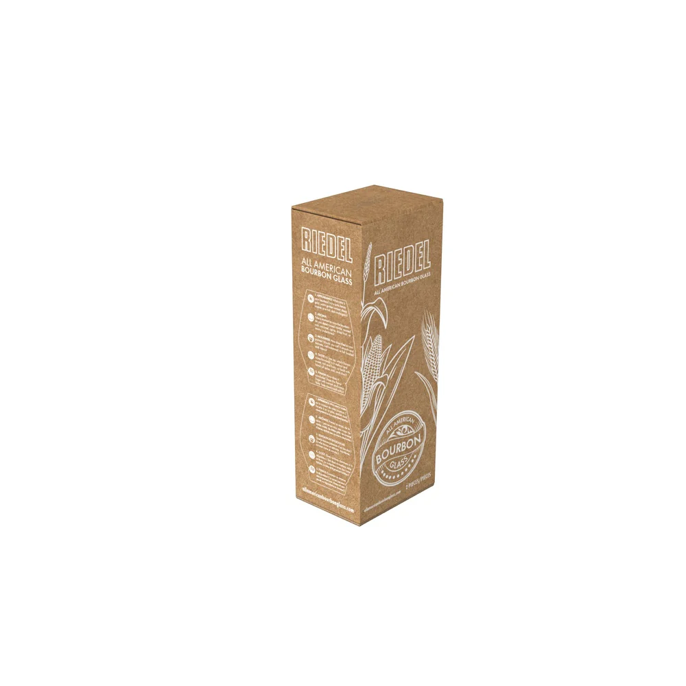25 cl - All American Bourbon Bicchiere Whisky In Vetro Set 2 Pz - Image 5