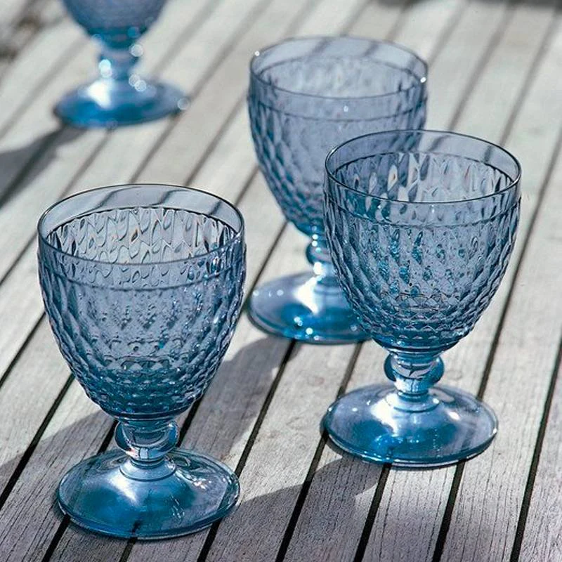 25 cl - Boston Calice Acqua in Vetro - Set 4 Pezzi - Image 12