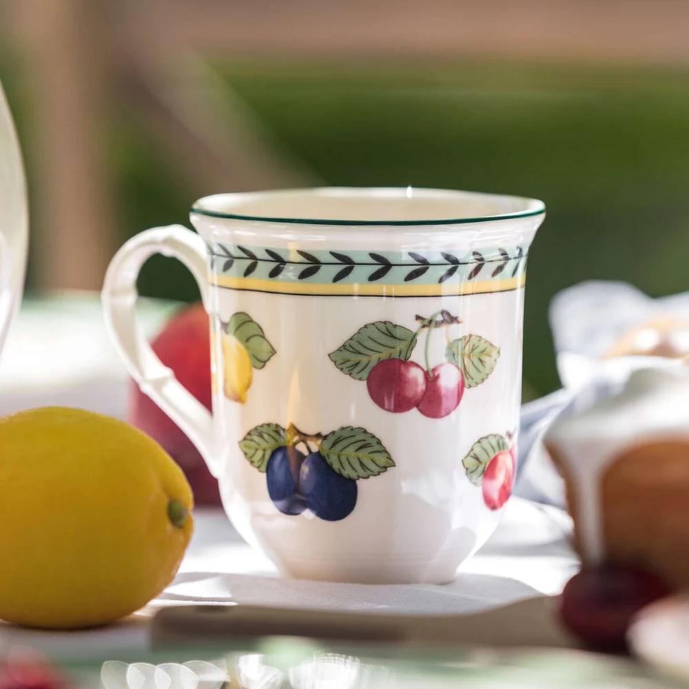 25 cl - French Garden Fleurence Tazza Mug In Porcellana Premium - Set 6 Pz - Image 3