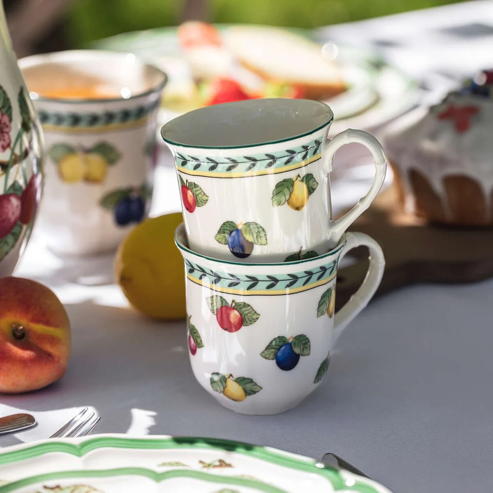 25 cl - French Garden Fleurence Tazza Mug In Porcellana Premium - Set 6 Pz - Image 4