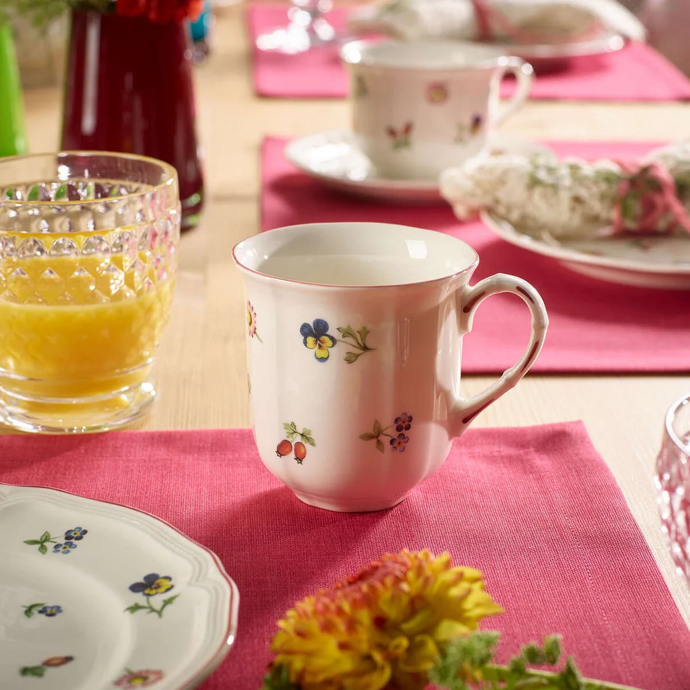 25 cl - Petite Fleur Tazza Mug In Porcellana Premium - Set 6 Pz - Image 2