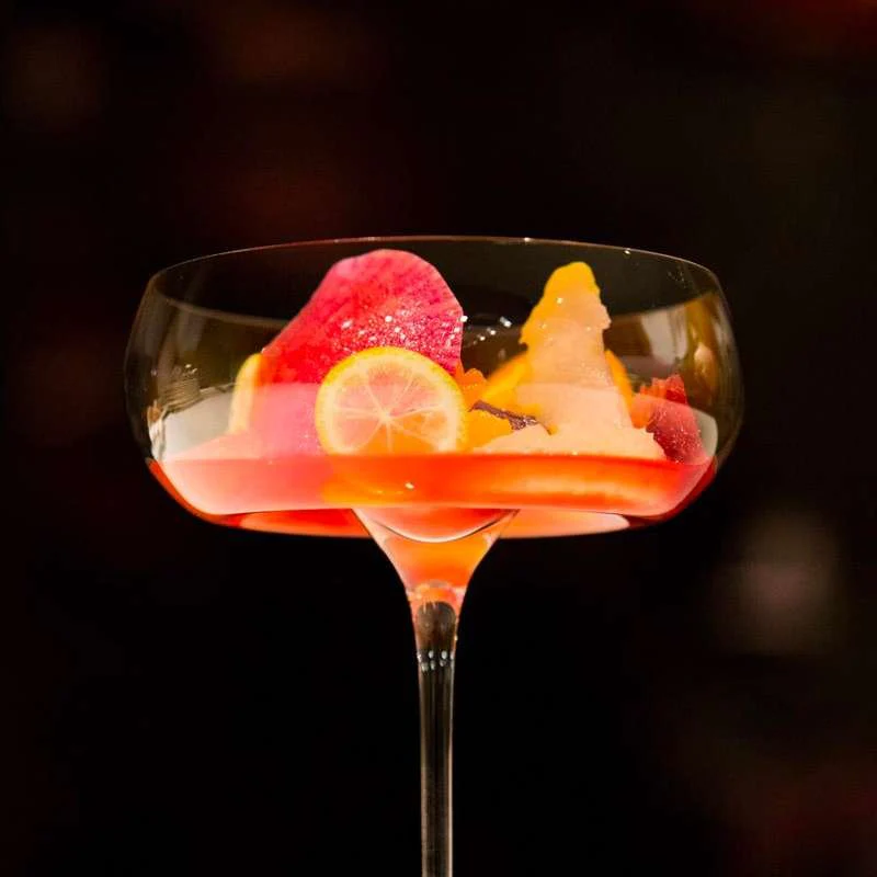 25 cl - Vision Nostalgic Bicchiere Cocktail in Vetro Soffiato - Set 2 Pezzi - Image 3