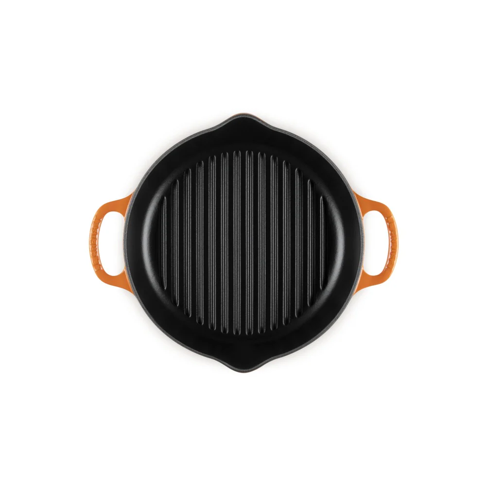 25 cm - Evolution Grill Bistecchiera Quadrato Profondo In Ghisa Vetrificata - Image 4