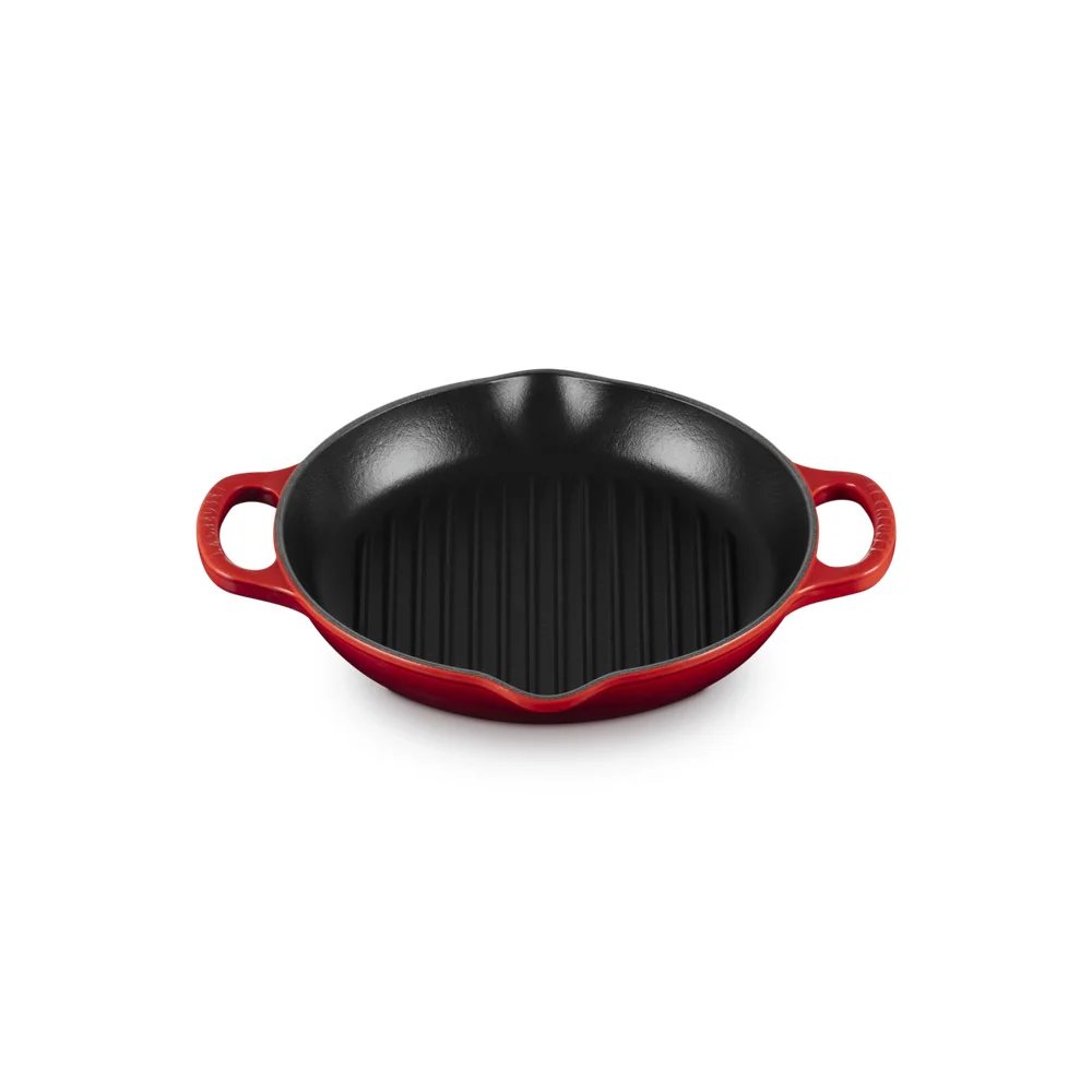 25 cm - Evolution Grill Bistecchiera Quadrato Profondo In Ghisa Vetrificata - Image 7
