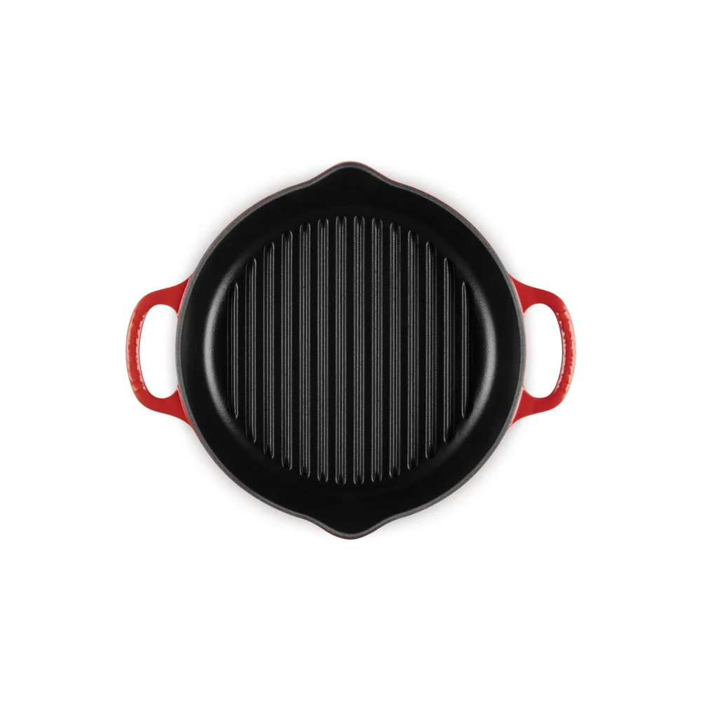 25 cm - Evolution Grill Bistecchiera Quadrato Profondo In Ghisa Vetrificata - Image 9