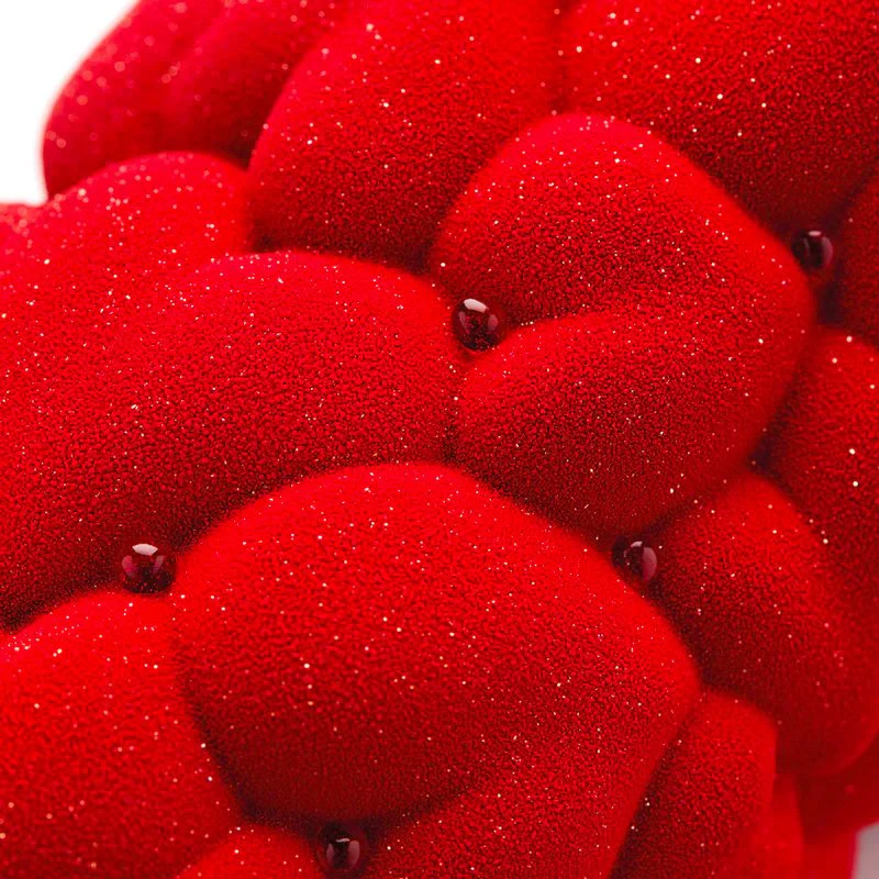 25x9.3 cm - Eros Stampo Torta Tronchetto A Cuori In Silicone - Image 3