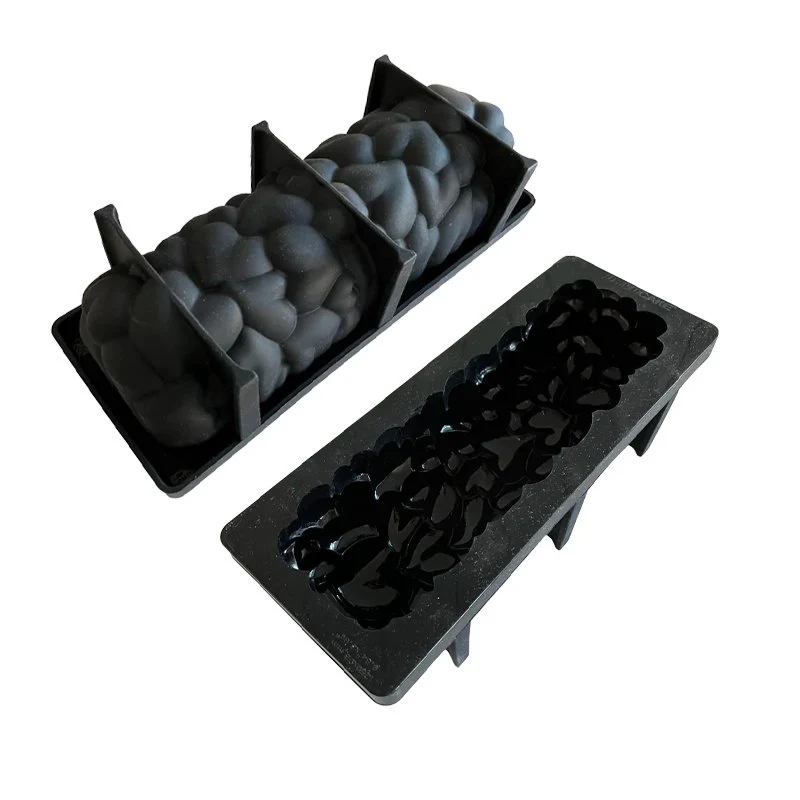 25x9.3 cm - Eros Stampo Torta Tronchetto A Cuori In Silicone - Image 4