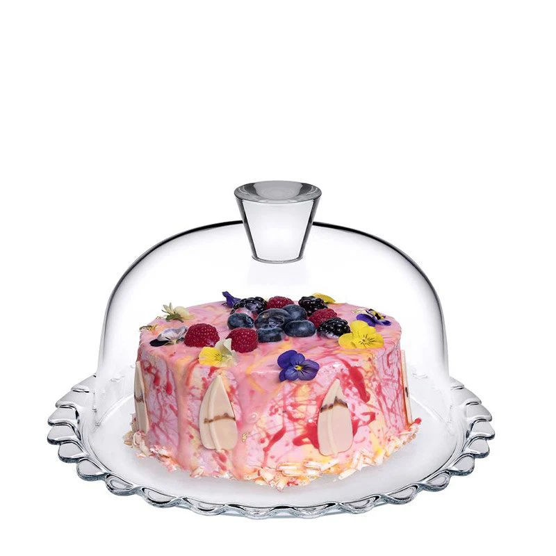 26.4 cm - Petitte Patisserie Alzata Torta Con Campana in Vetro - Image 2