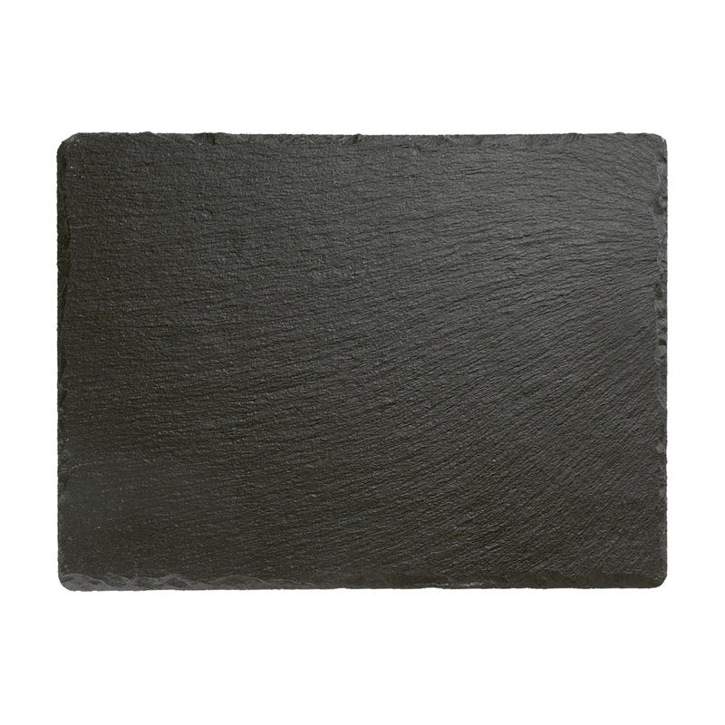 26.5x20.5 cm - Piatto Vassoio Rettangolare In Ardesia