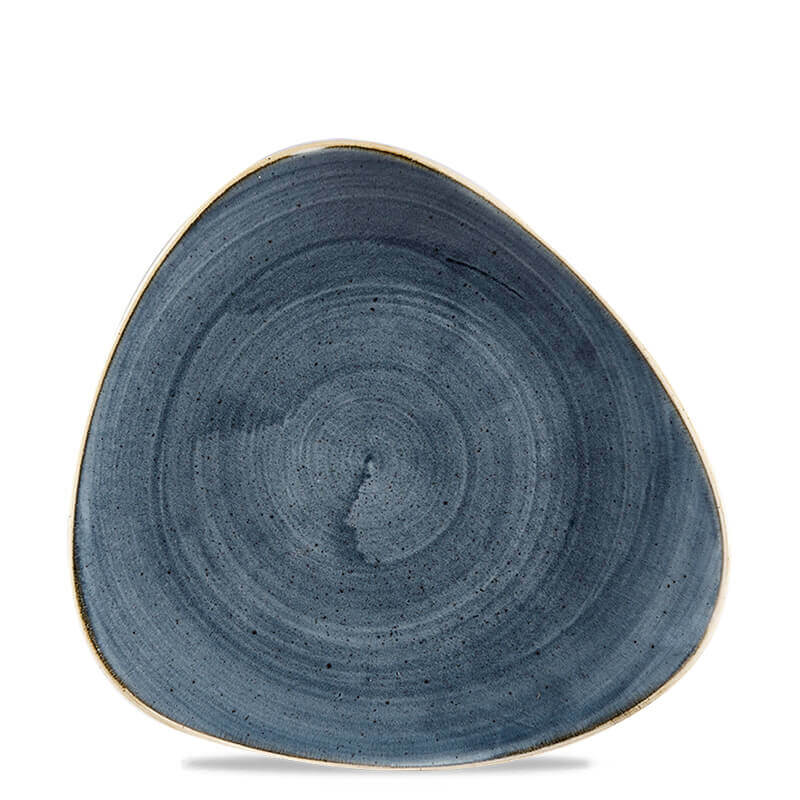 26.5x26.5 cm - Stonecast Piatto Piano Triangolare In Porcellana Vetrificata - Image 10