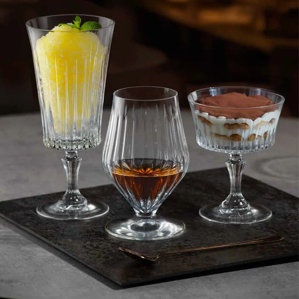 26 cl - Timeless Coppa Dessert In Vetro Cristallino Luxion Set 6 Pz - Image 2