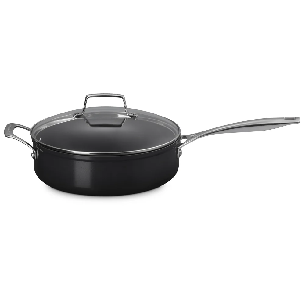 26 cm - Essential Padella Sautè con Coperchio Antiaderente Con Rivestimento In Ceramica In Acciaio Inox - Image 2