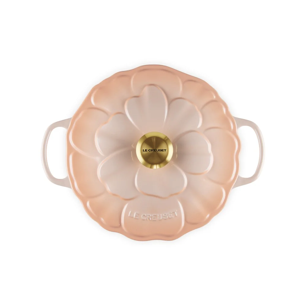 26 cm - Evolution Cocotte Rotonda Con Coperchio a Fiore In Ghisa Vetrificata - Image 18