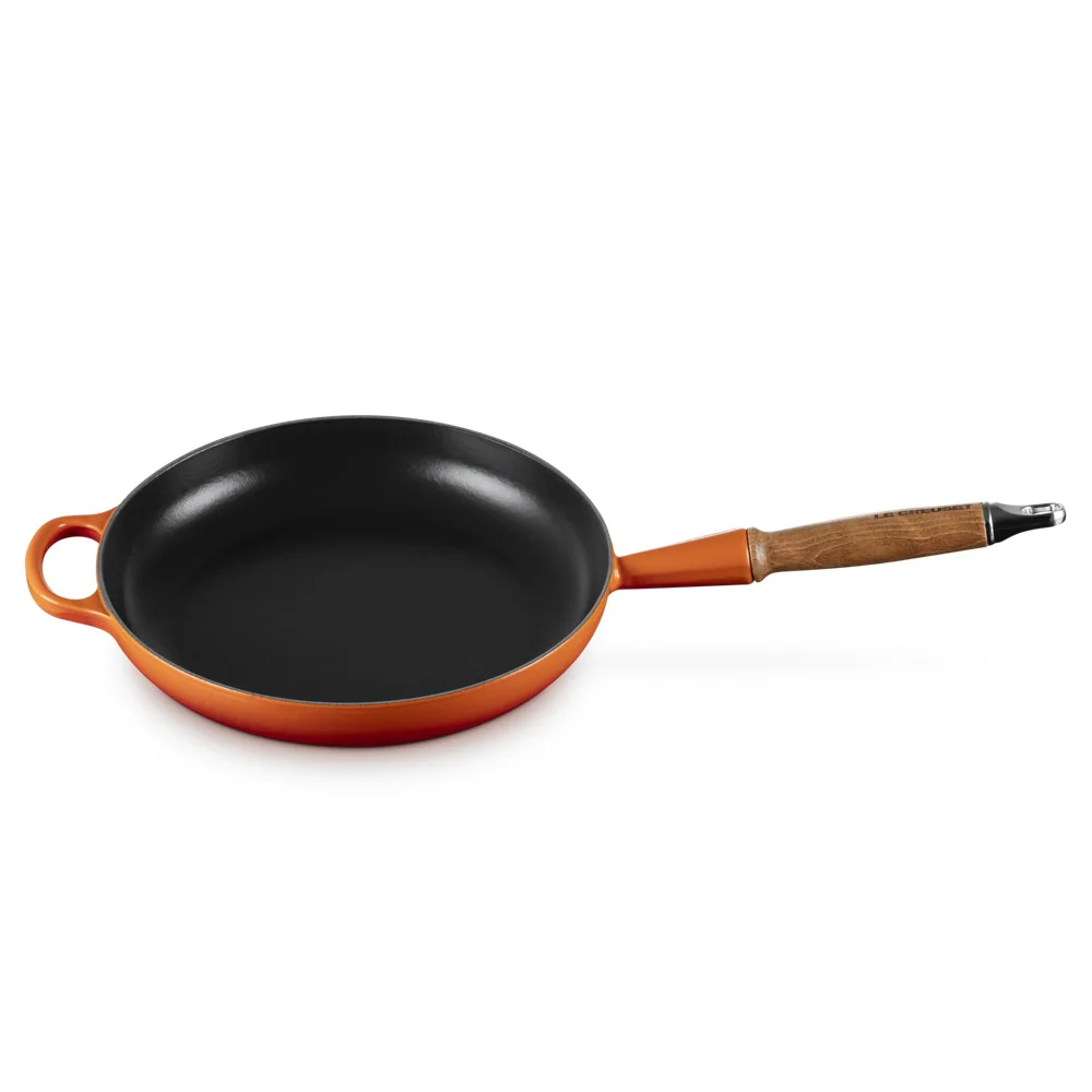 26 cm - Tradition Padella In Ghisa Smaltata con Manico In Legno - Image 11