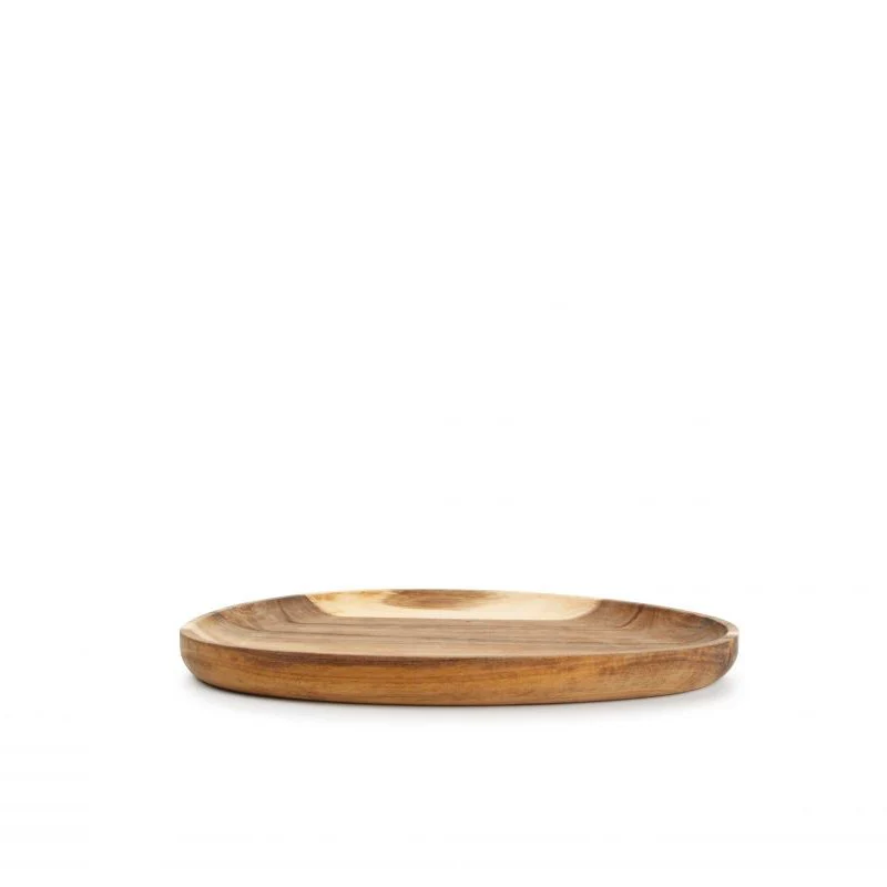 26x20 cm - Vassoio Triangolare In Legno - Image 2