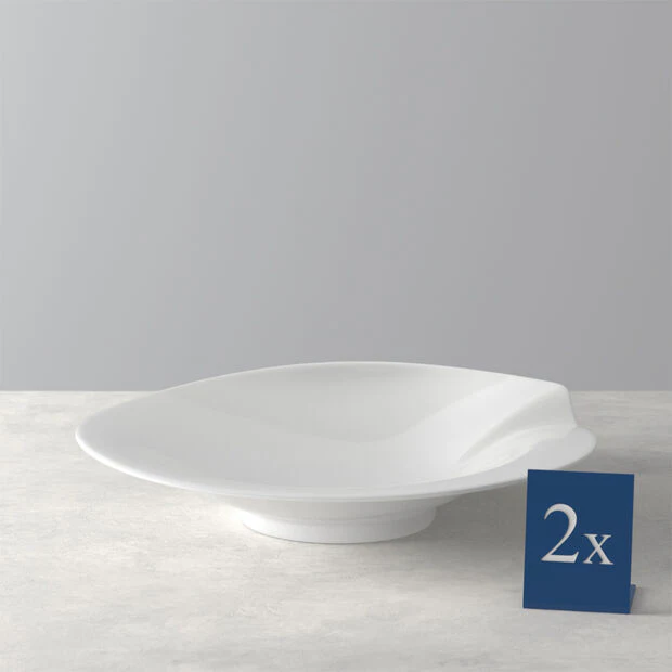 27.2 cm - Pasta Passion Piatto Pasta In Porcellana - Set 2 Pz - Image 3