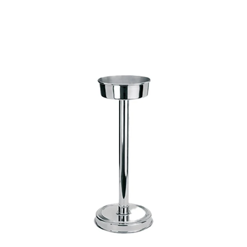 Ø 27.5 x H 61 cm - Colonna Porta Secchiello In Acciaio Inox