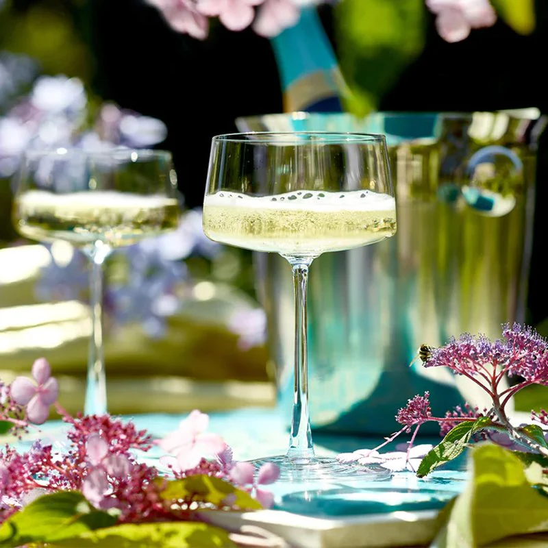 27.6 cl - Power Coppa Champagne in Vetro - Set 6 Pezzi - Image 3