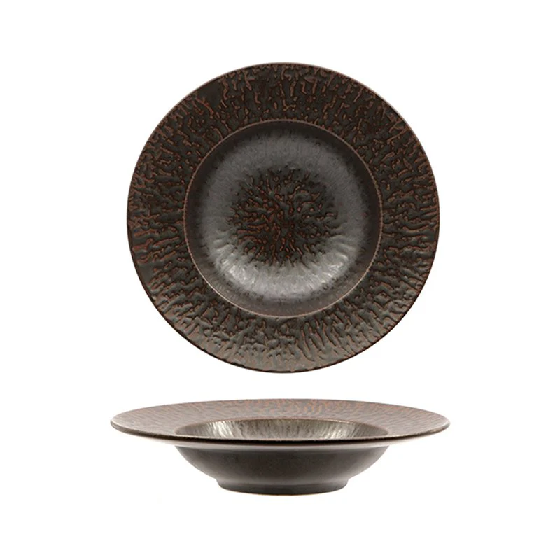 27 cm - Taal Piatto Pasta In Stoneware - Set 4 Pz