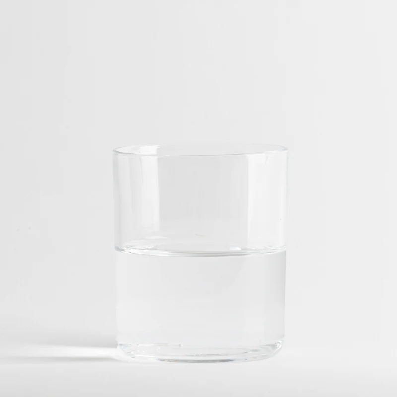 28 cl - Aere Bicchiere Acqua in Vetro Temperato - Set 3 Pezzi