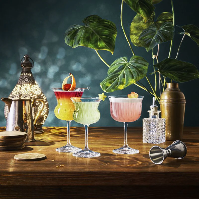 28 cl - Bloom Bicchiere Cocktail in Vetro - Set 6 Pezzi - Image 2