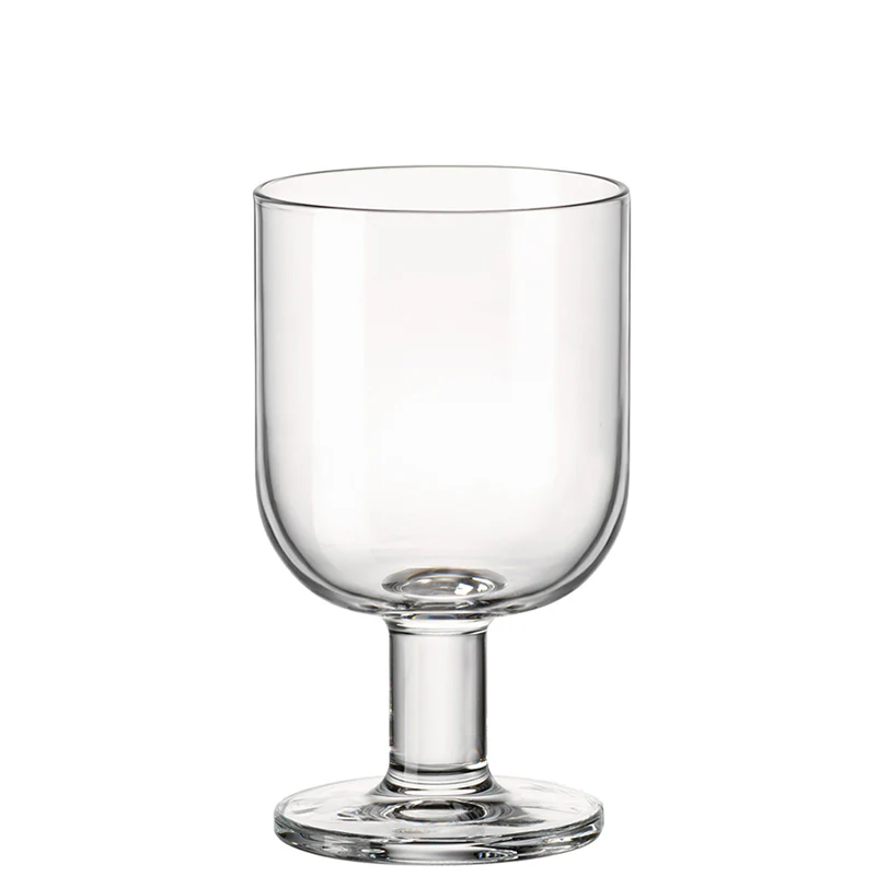 28 cl - Hosteria Calice Vino Rosso in Vetro Temperato - Set 6 Pezzi