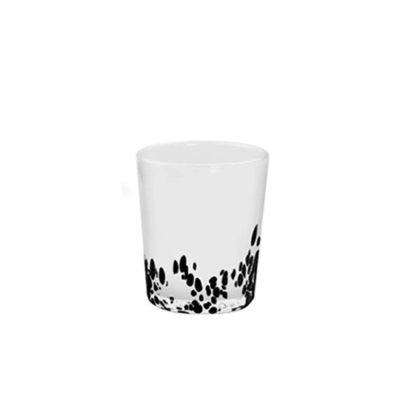 28 cl - Mariposa Bicchiere Acqua Maculato in Vetro - Set 6 Pezzi