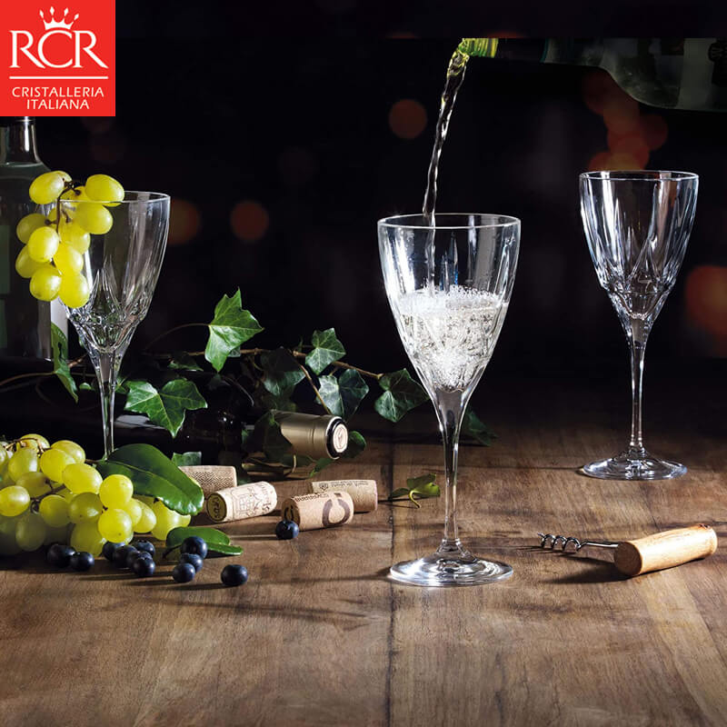28 cl - RCR Chic Calice Multiuso in Vetro - Set 6 Pezzi - Image 2