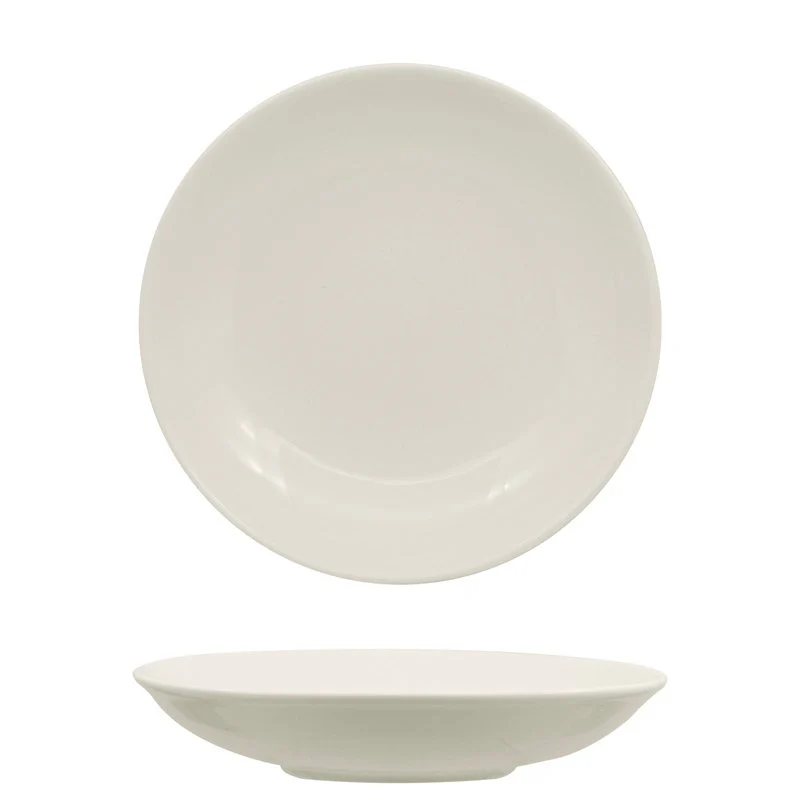 28 cm - Vital Coupe Piatto Pasta In Porcellana - Set 6 Pz