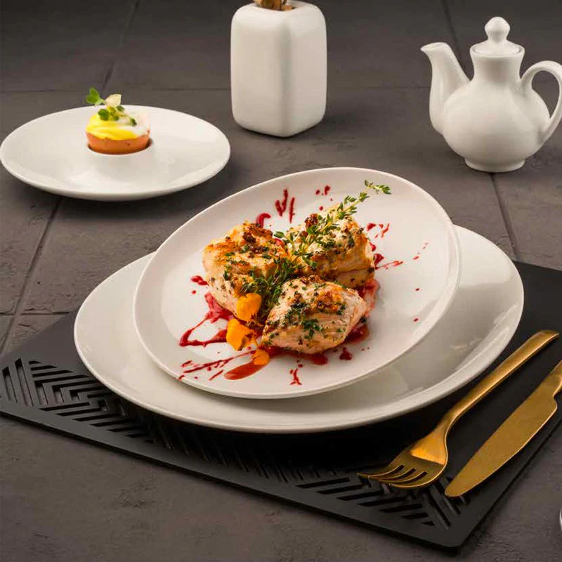 28 cm - Vital Coupe Piatto Pasta In Porcellana - Set 6 Pz - Image 2